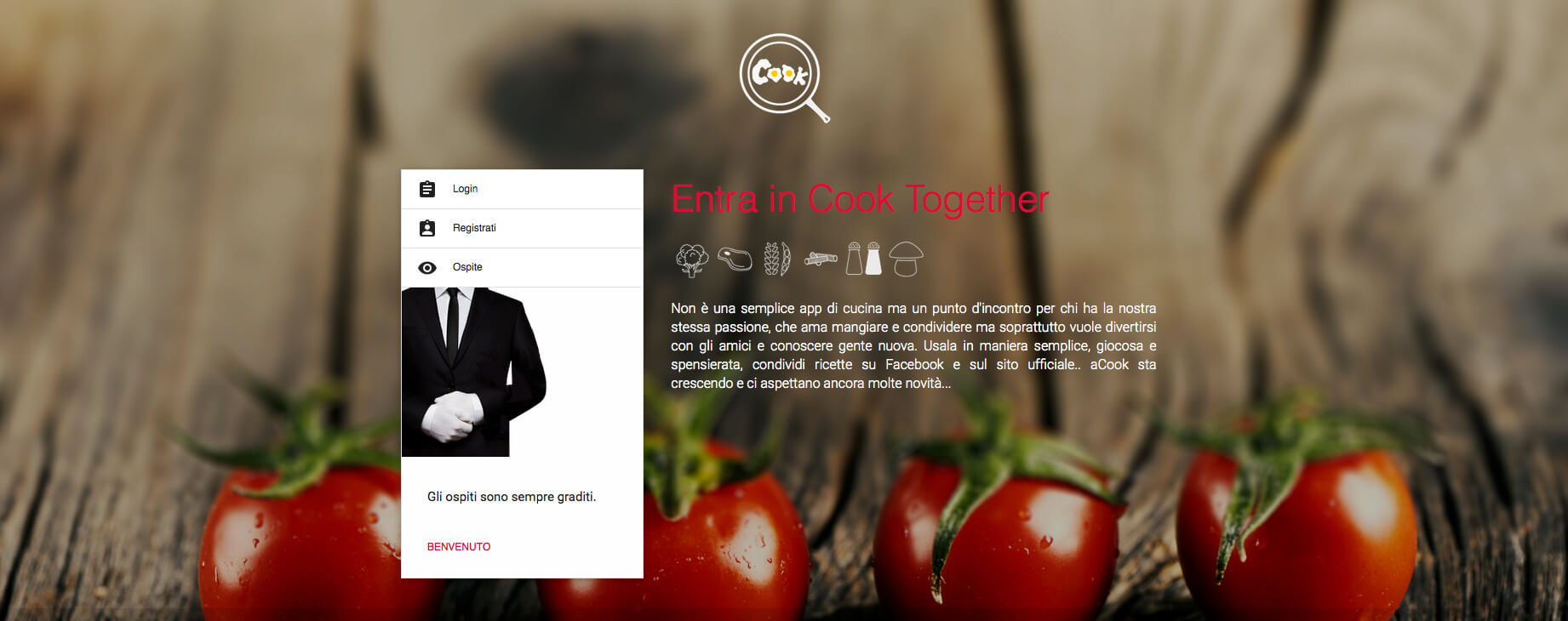 La cucina diventa social con Cook Togheter, scarica l'app per IOS e Android